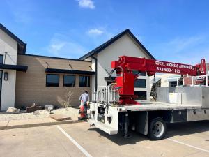 Texas Sign Company Supports EBCO General Contractors on $1.3M Temple Healthcare Project