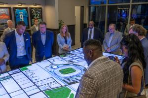 Advent Unveils ‘The Most Technologically Advanced Preview Center in Sports’ for Bank of America Stadium Renovation