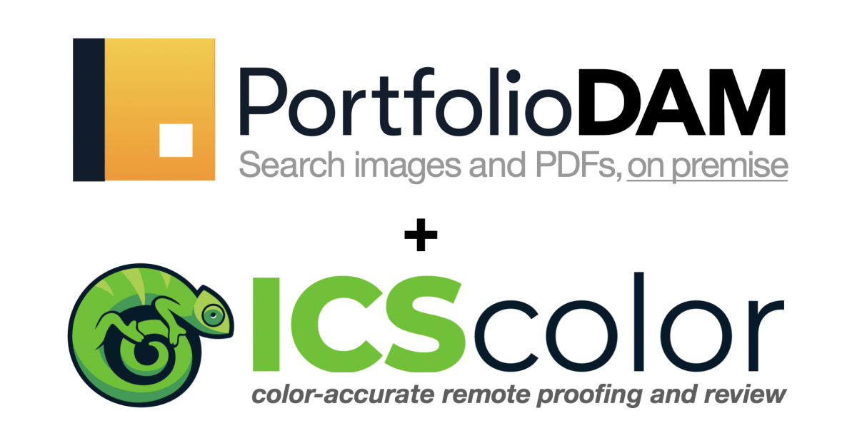 Portfolio DAM software and ICScolor Launch Complete Solutions for Managing Assets and Digital Color Proofing