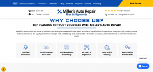 Miller’s Automotive Launches New Website to Reflect Growth and Trusted Service – image 2