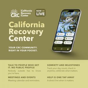 California Recovery Center Launches Mobile App for Clients, Alumni and Community – image 2