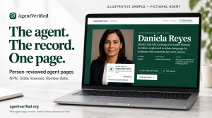 AgentVerified.org Launches Free Insurance Agent License Lookup – image 2
