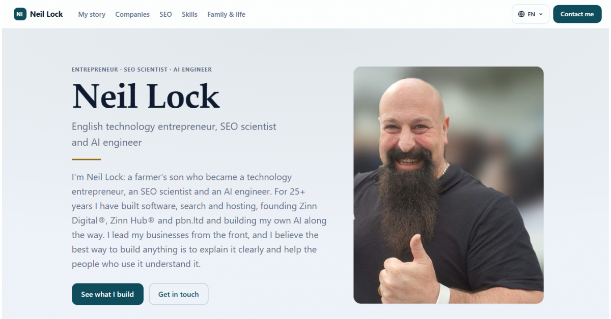 Neil Lock Launches New Website, Speaking Publicly About Neurodivergence for the First Time
