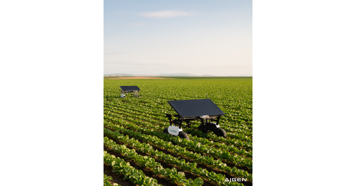 With Diesel Up 70%, Aigen’s Solar Robots Manage Crops With No Fuel or Herbicides