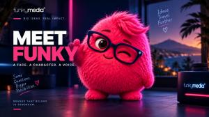 FunkyMEDIA unveils Funky character to strengthen brand identity