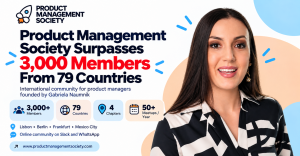 Product Management Society hits 3,000 members across 79 countries