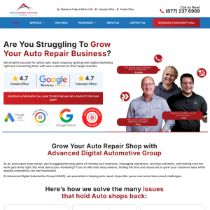 Advanced Digital Automotive Group Updates Website for the AI Search Era