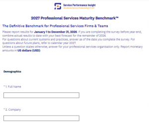 SPI opens 2027 PS Maturity Benchmark survey as AI reshapes services sector