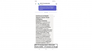 RST Cloud launches CTI assistant bot inside Microsoft Teams
